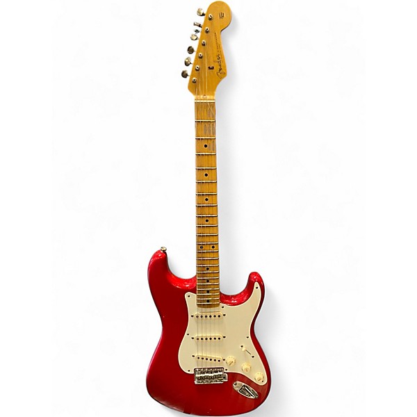 Used 2024 Fender 1957 Relic Stratocaster w/HWPOBLANOs Dakota Red Solid Body Electric Guitar