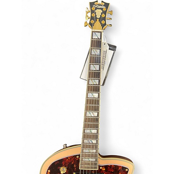 Used D'Angelico Deluxe Ludlow Matte Rose Gold Solid Body Electric Guitar
