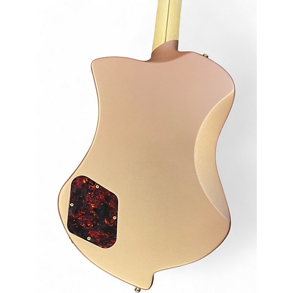 Used D'Angelico Deluxe Ludlow Matte Rose Gold Solid Body Electric Guitar