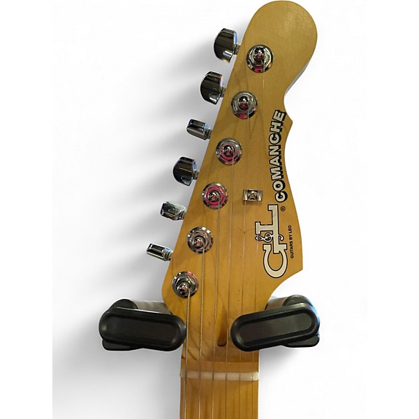 Used Ernie Ball Music Man Albert Lee Signature Gold Solid Body Electric Guitar