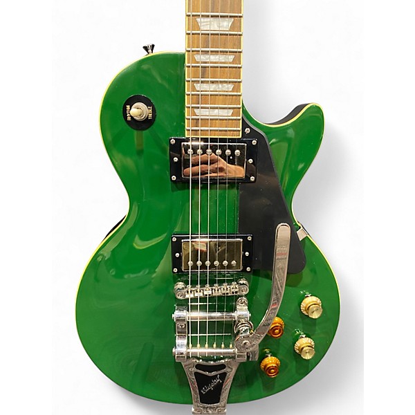 Used Epiphone Les Paul Standard with Bigsby Outfit Inverness Green Solid Body Electric Guitar
