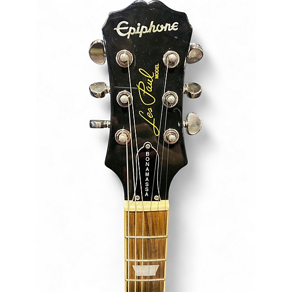 Used Epiphone Les Paul Standard with Bigsby Outfit Inverness Green Solid Body Electric Guitar