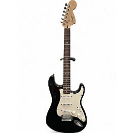 Used Squier Affinity Stratocaster Black Solid Body Electric Guitar