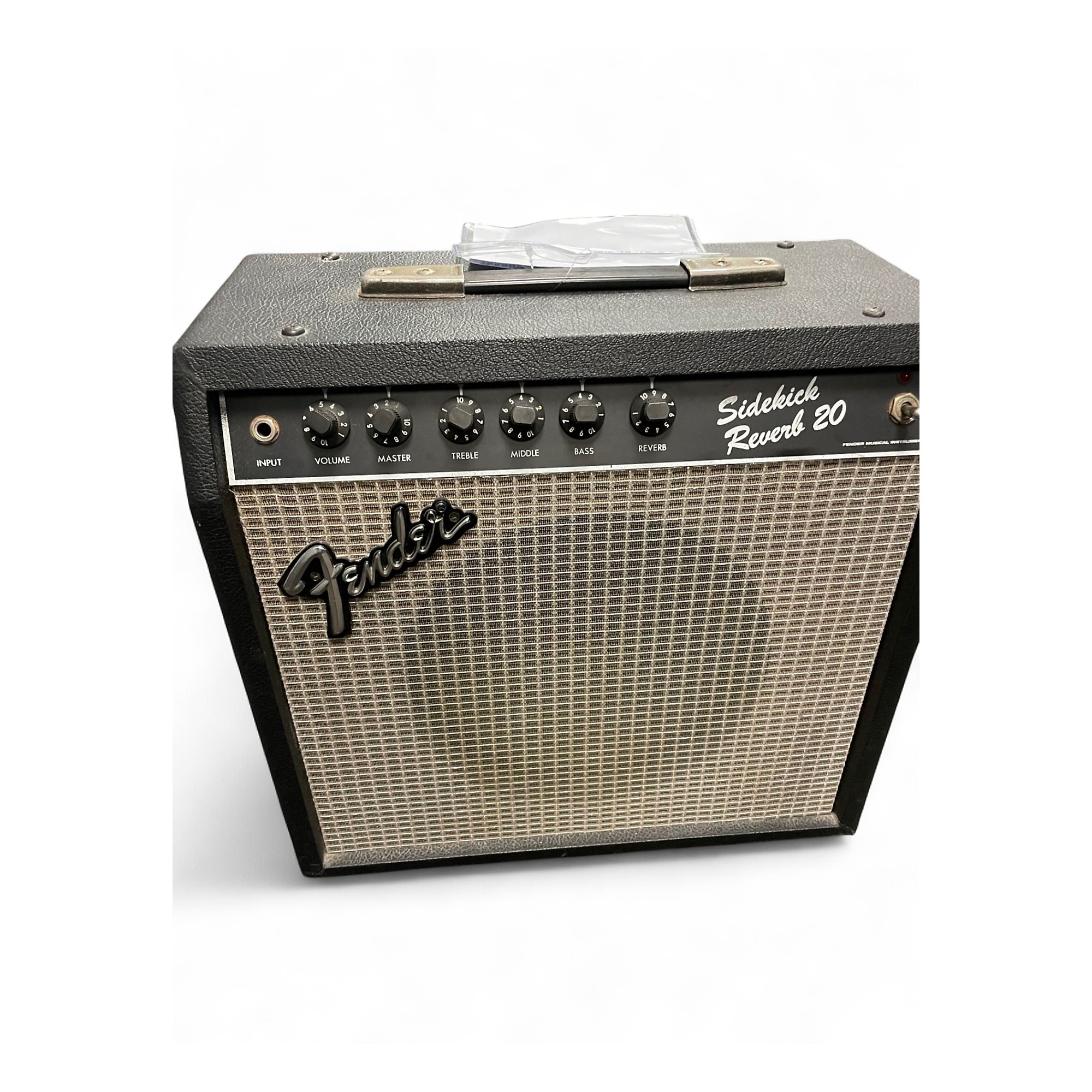 Used Fender SIDEKICK REVERB 20 Guitar Combo Amp | Guitar Center