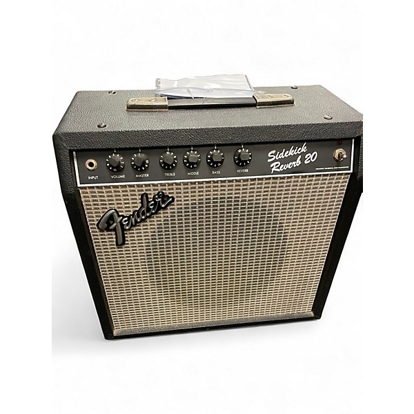Used Fender SIDEKICK REVERB 20 Guitar Combo Amp