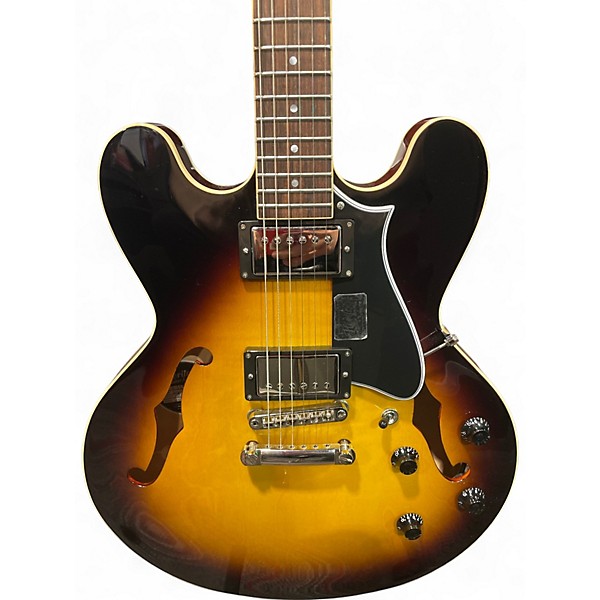 Used Heritage H-535 Sunburst Hollow Body Electric Guitar