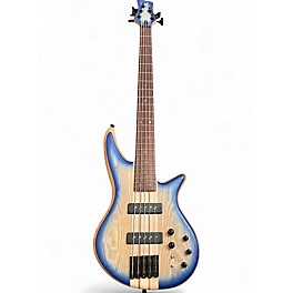 Used 2021 Jackson PRO SPECTRA V NT Blue Burst Electric Bass Guitar