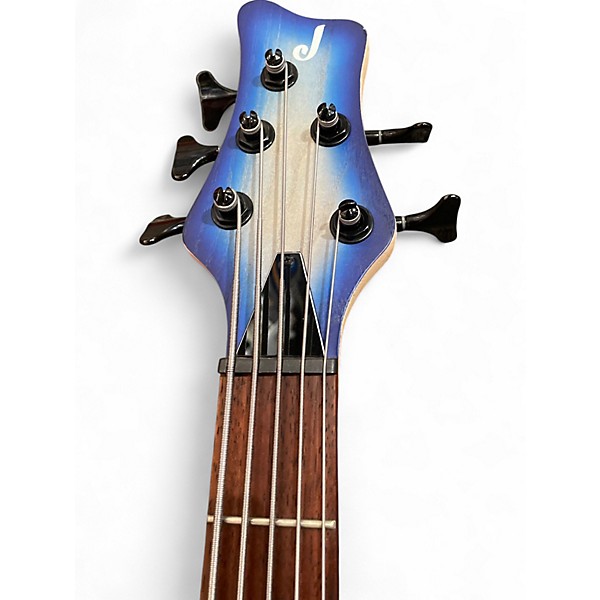 Used 2021 Jackson PRO SPECTRA V NT Blue Burst Electric Bass Guitar
