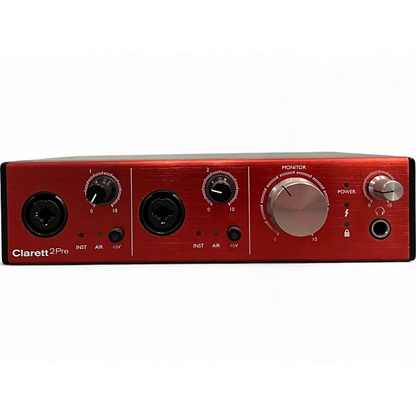 Used Focusrite Clarett 2Pre Audio Interface