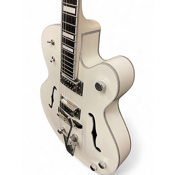 Used Gretsch Guitars G7593T-BD Billy Duffy Signature White Falcon Alpine White Hollow Body Electric Guitar