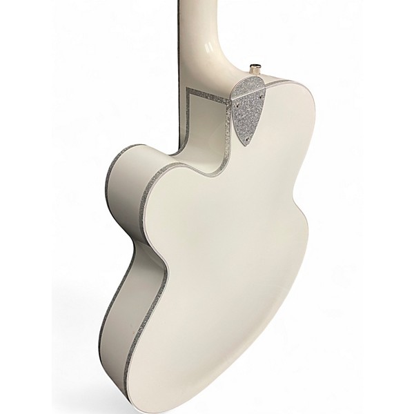 Used Gretsch Guitars G7593T-BD Billy Duffy Signature White Falcon Alpine White Hollow Body Electric Guitar