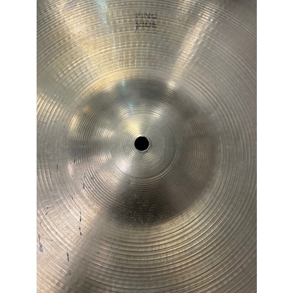 Vintage 1980s Zildjian 22in Ping Ride Cymbal