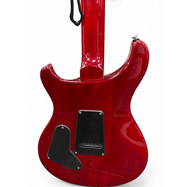 Used PRS SE Custom 24 Red Solid Body Electric Guitar Red