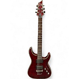 Used Schecter Guitar Research Hellraiser C1 Black Cherry Solid Body Electric Guitar