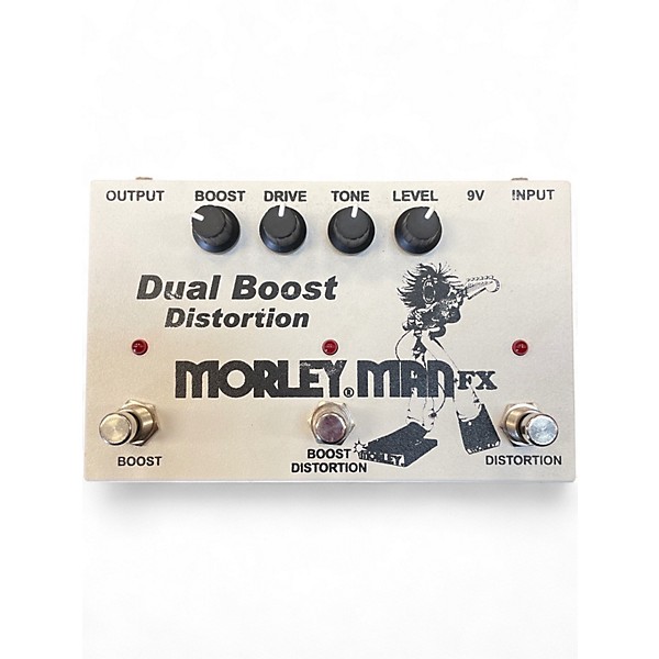Used Morley Dual Boost Distortion Effect Pedal