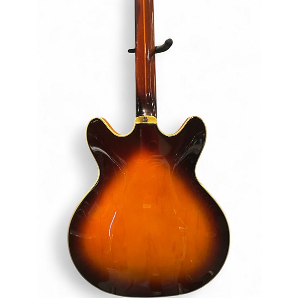 Used Guild SF-IV/ST 2 Tone Sunburst Hollow Body Electric Guitar
