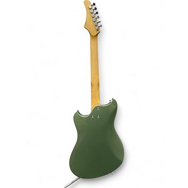 Used Cave And Canary Guitars Meteor Deluxe Ferngully Metallic Solid Body Electric Guitar