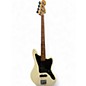 Used Fender Jaguar Bass Pearl White Electric Bass Guitar thumbnail
