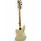 Used Fender Jaguar Bass Pearl White Electric Bass Guitar