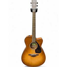 Used Yamaha FXS800C Honey Burst Acoustic Electric Guitar