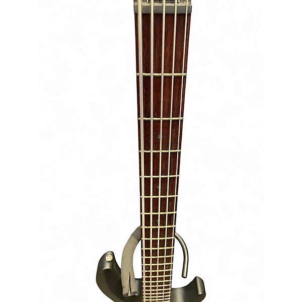 Used ESP LTD B205SM 5 String Gray Electric Bass Guitar