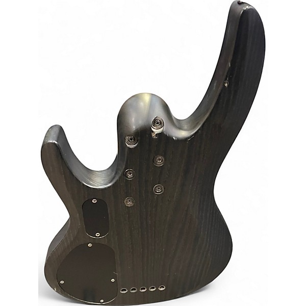 Used ESP LTD B205SM 5 String Gray Electric Bass Guitar