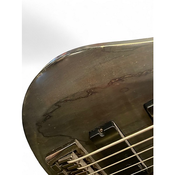 Used ESP LTD B205SM 5 String Gray Electric Bass Guitar