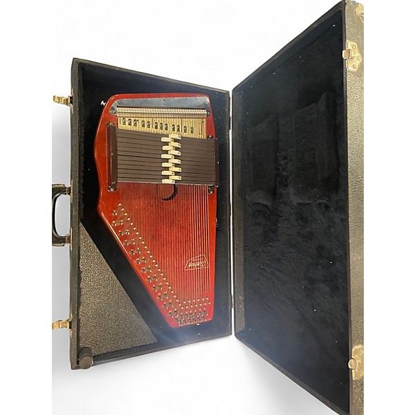 Used Oscar Schmidt AUTOHARP 1981 Brown Autoharp