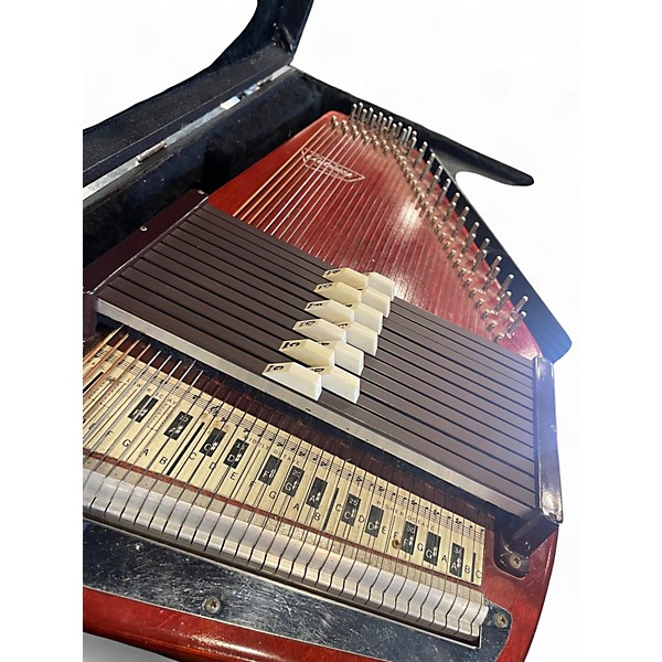 Used Oscar Schmidt AUTOHARP 1981 Brown Autoharp