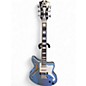 Used D'Angelico PREMIER BEDFORD Ice Blue Metallic Hollow Body Electric Guitar thumbnail