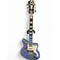 Used D'Angelico PREMIER BEDFORD Ice Blue Metallic Hollow Body Electric Guitar