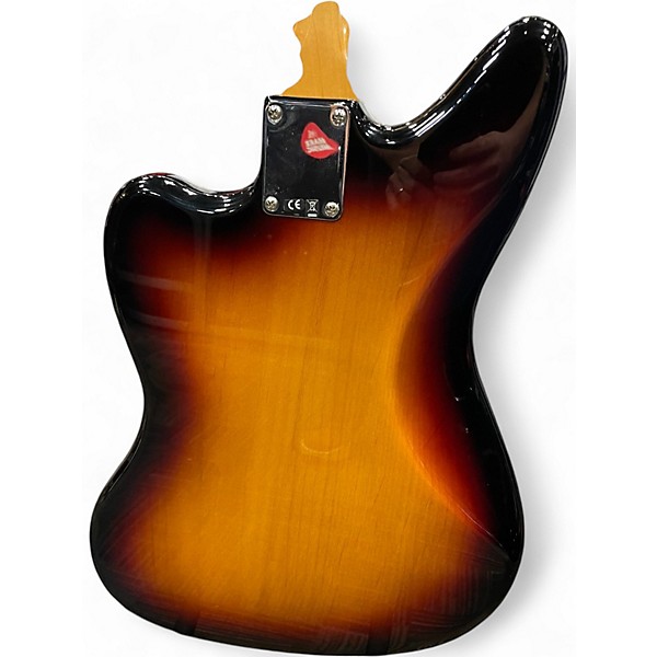 Used 2010s Fender Jaguar 3 Tone Sunburst Solid Body Electric