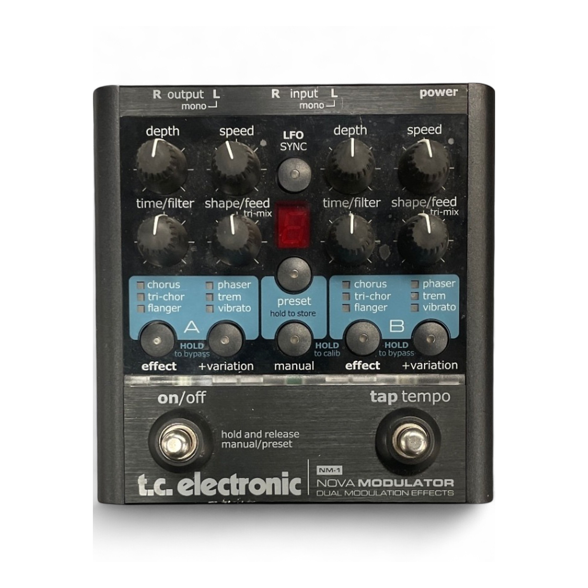 Used TC Electronic NOVA MODULATOR Effect Processor | Guitar