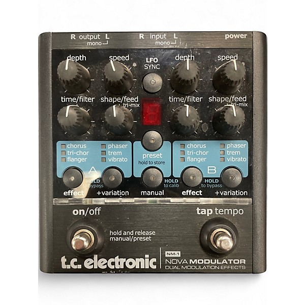 Used TC Electronic NOVA MODULATOR Effect Processor | Guitar