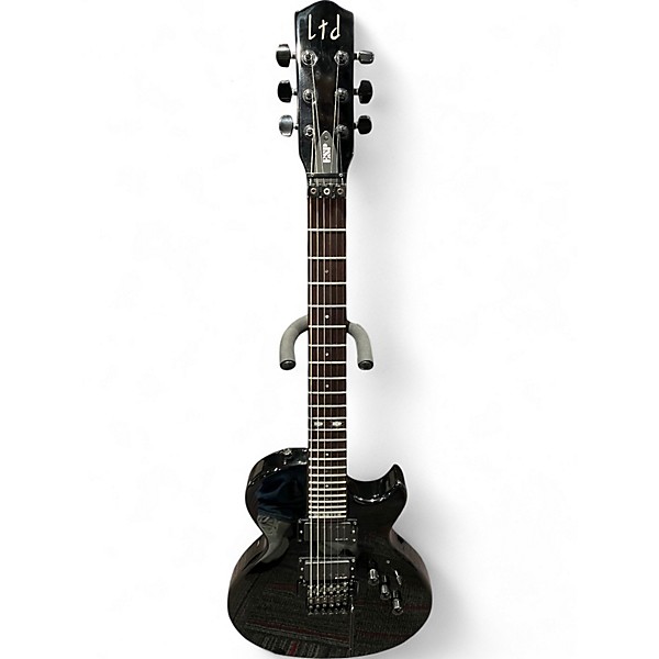 Used ESP LTD KH503 Kirk Hammett Signature Black Solid Body Electric Guitar