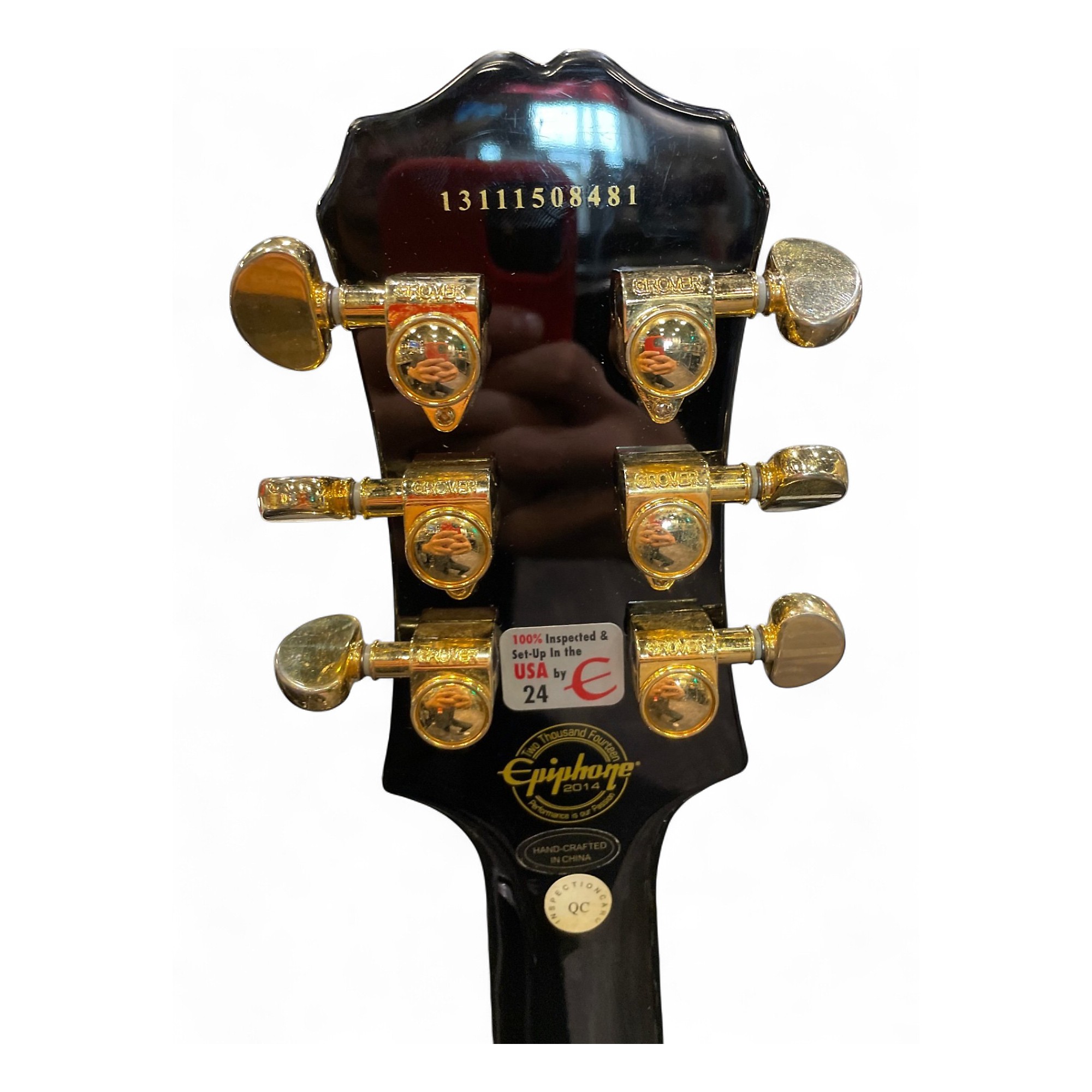 ギター Epiphone Les Paul Custom Pro 2014 My 2014 Epiphone Les Paul Custom Pro Demo - YouTube
