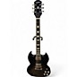 Used Epiphone modern figured sg Trans Black Solid Body Electric Guitar thumbnail
