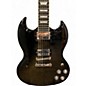 Used Epiphone modern figured sg Trans Black Solid Body Electric Guitar