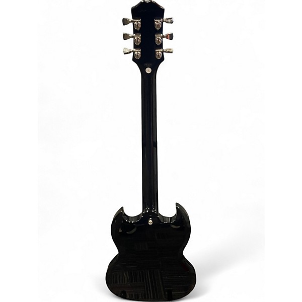 Used Epiphone modern figured sg Trans Black Solid Body Electric Guitar