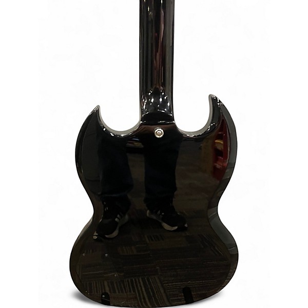 Used Epiphone modern figured sg Trans Black Solid Body Electric Guitar