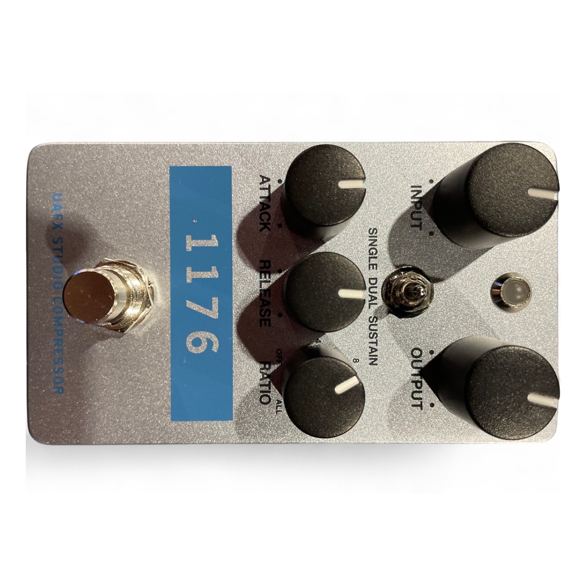 ギター 1176 comp Universal Audio UAFX 1176 Studio Compressor Effects Pedal