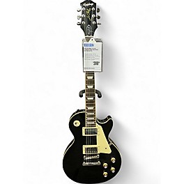 Used Epiphone Les Paul Standard Ebony Solid Body Electric Guitar