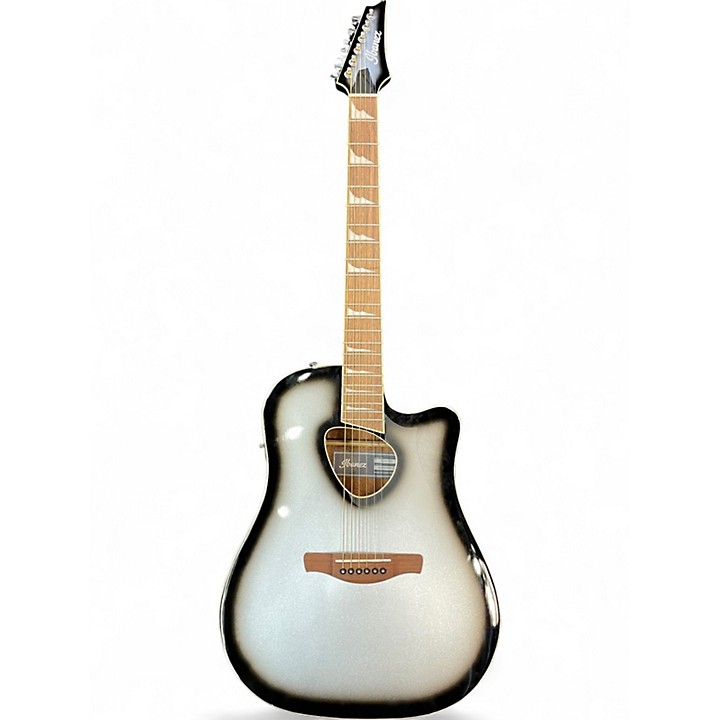 Used Ibanez ALT30 Altstar silver burst Acoustic Electric