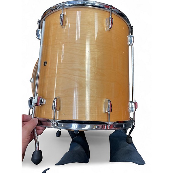 Used Yamaha 4 Piece Stage Custom Natural Drum Kit