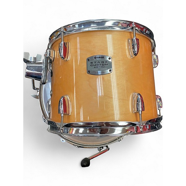 Used Yamaha 4 Piece Stage Custom Natural Drum Kit