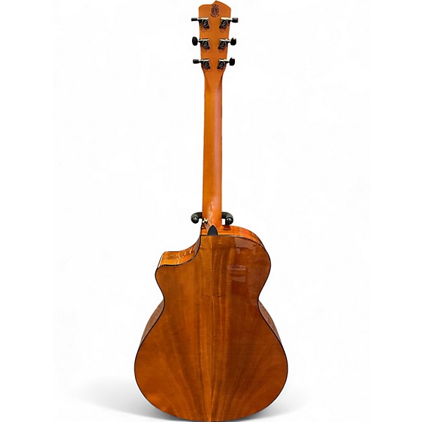 Used Breedlove Oregon Concerto CE Myrtlewood Bourbon Burst Acoustic Electric Guitar