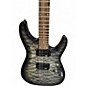 Used Schecter Guitar Research c6 plus Trans Gray Solid Body Electric Guitar
