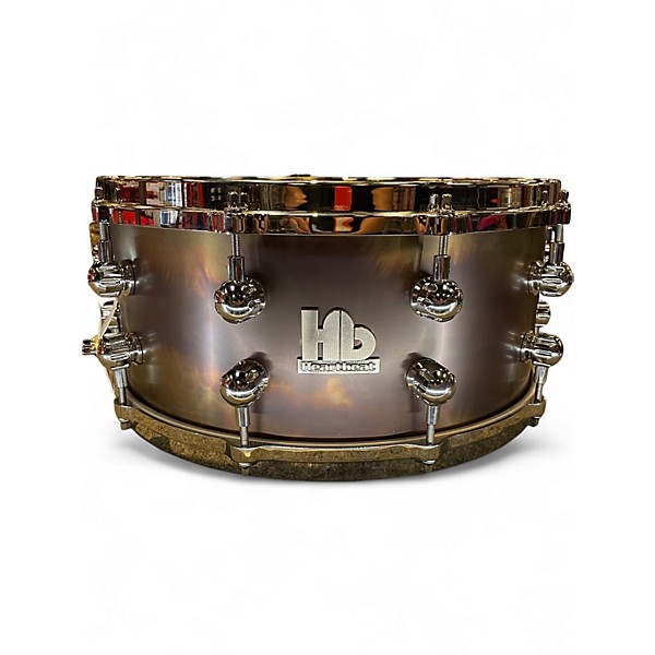 Used Heartbeat 14in Vintage Brass Snare Vintage Brass Drum