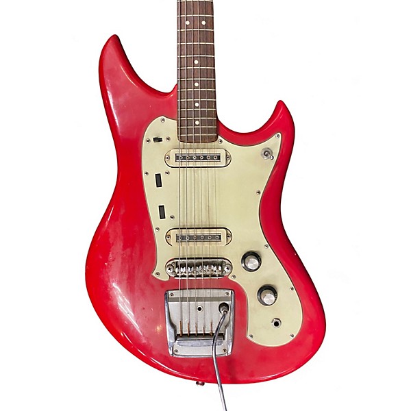 Used 1960s Yamaha sg-3 Red Solid Body Electric Guitar