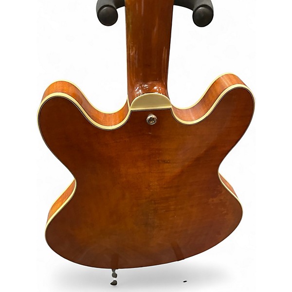 Used 2016 Eastman T59V Amber Hollow Body Electric Guitar